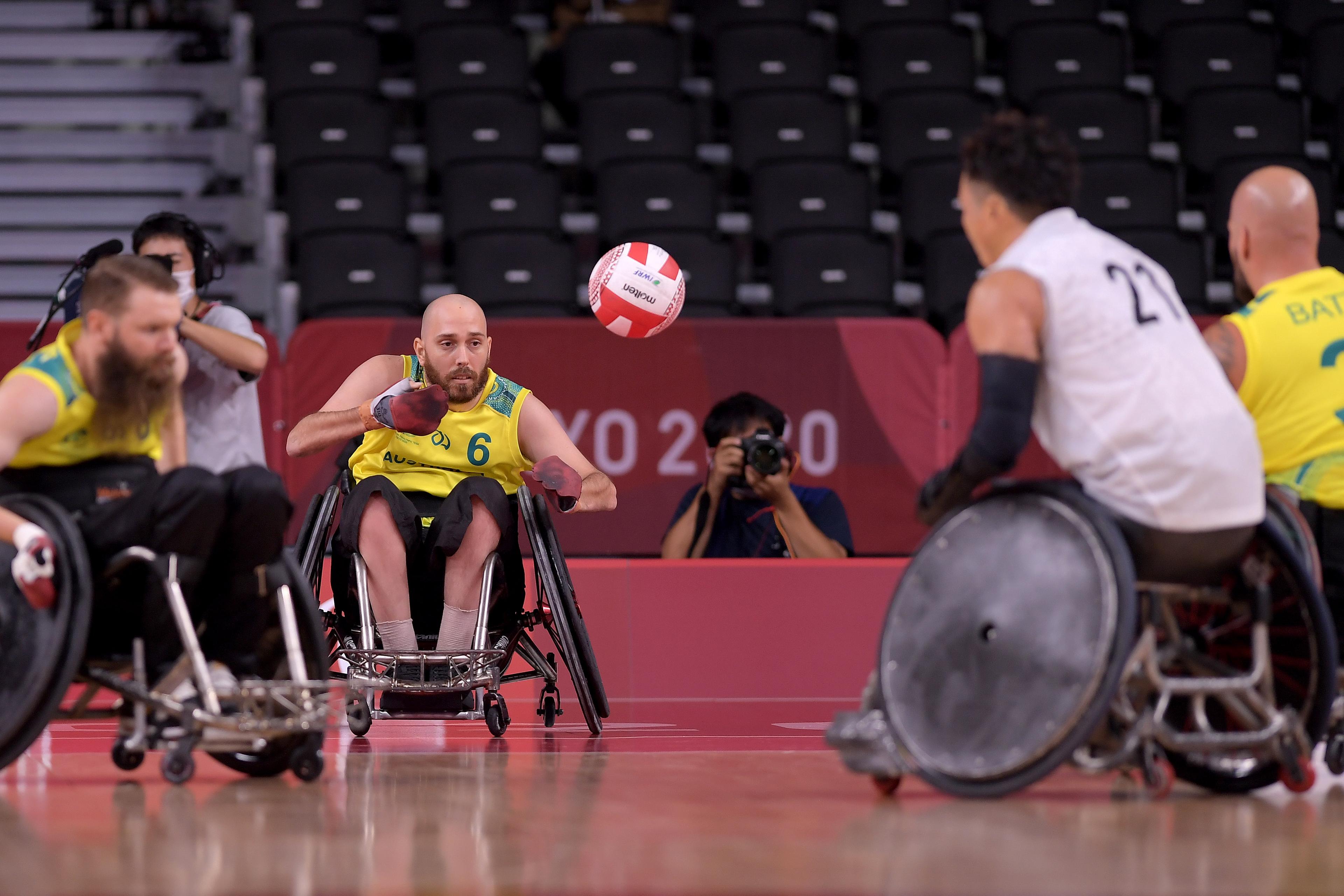 Michael Ozanne at the Tokyo 2020 Paralympic Games