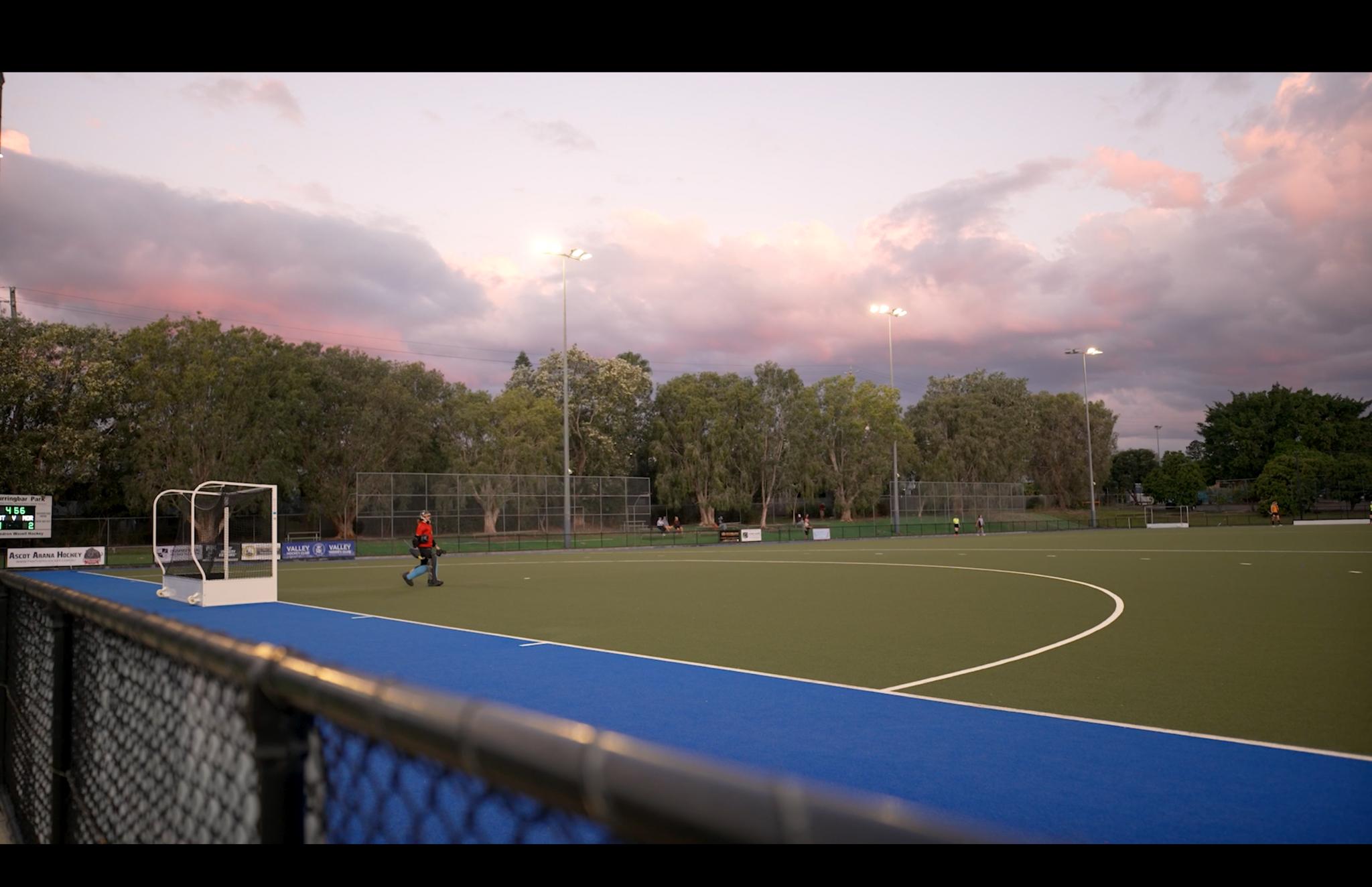 Sunset at Brisbane North Hockey Club